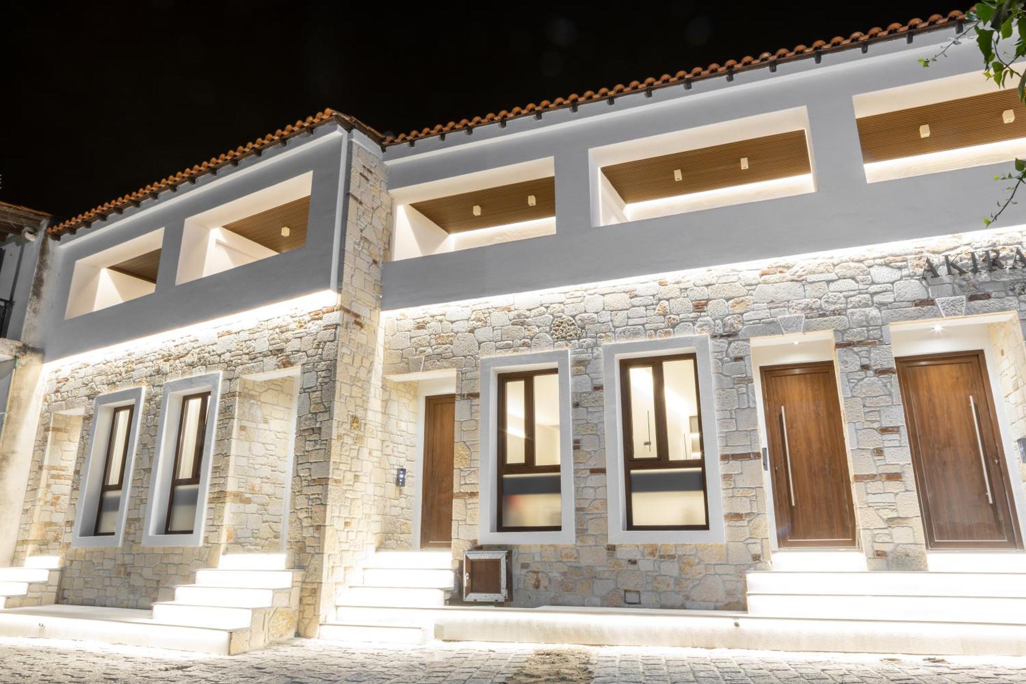 Akira Suites Afytos Bagian luar foto